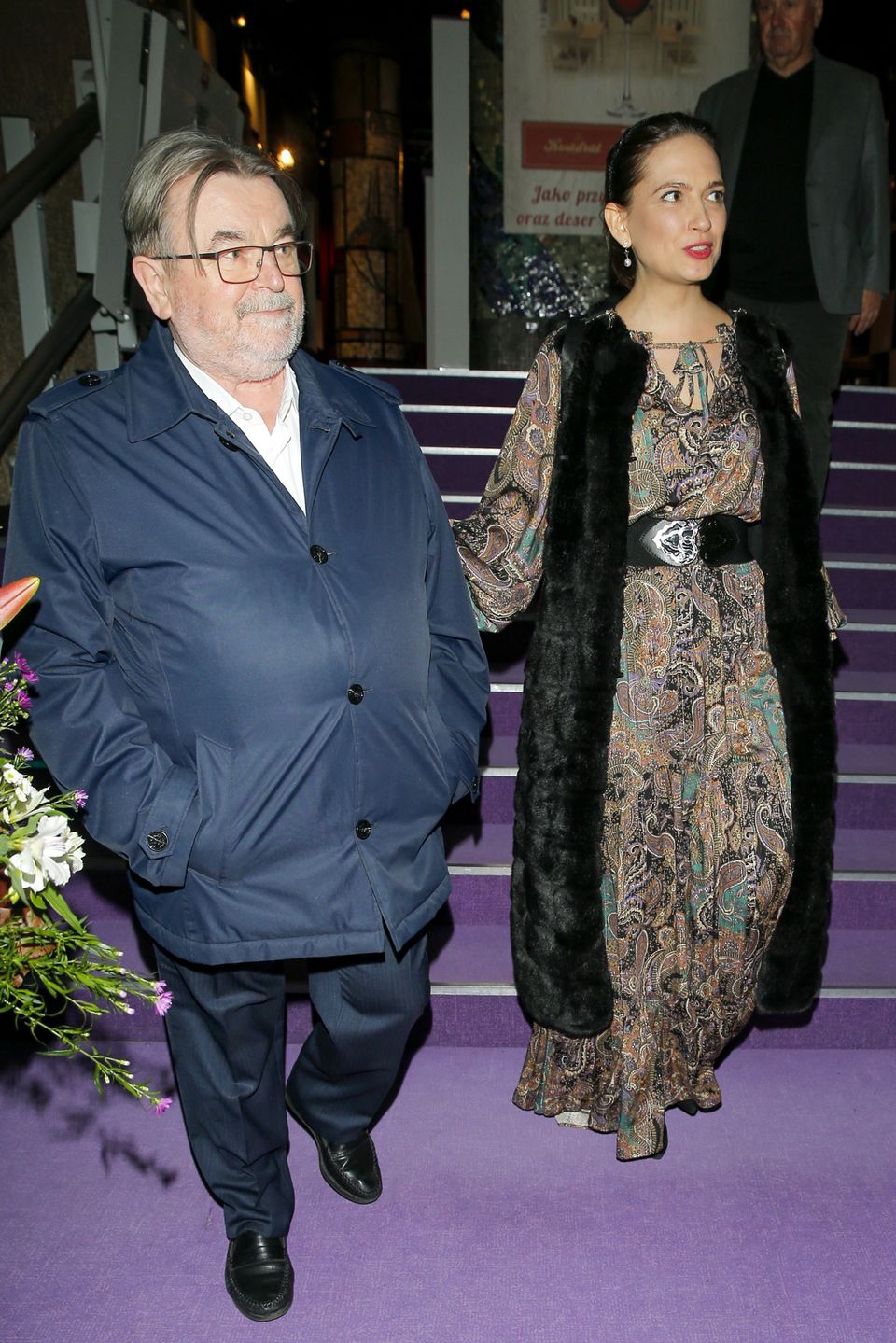 Anna Cieślak i Edward Miszczak w teatrze