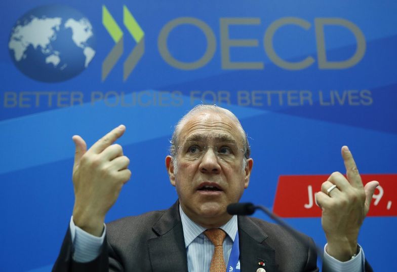 Angel Gurria, sekretarz generalny OECD na spotkaniu G20 w Moskwie<br/>