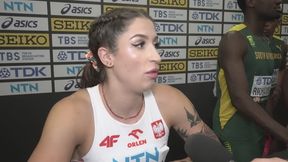 Ewa Swoboda po finale 4x100m: "Mogłyśmy osiągnąć więcej"