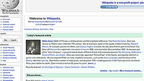 Wikipedia najbardziej wpływową witryną świata, Twitter na 4. miejscu 1