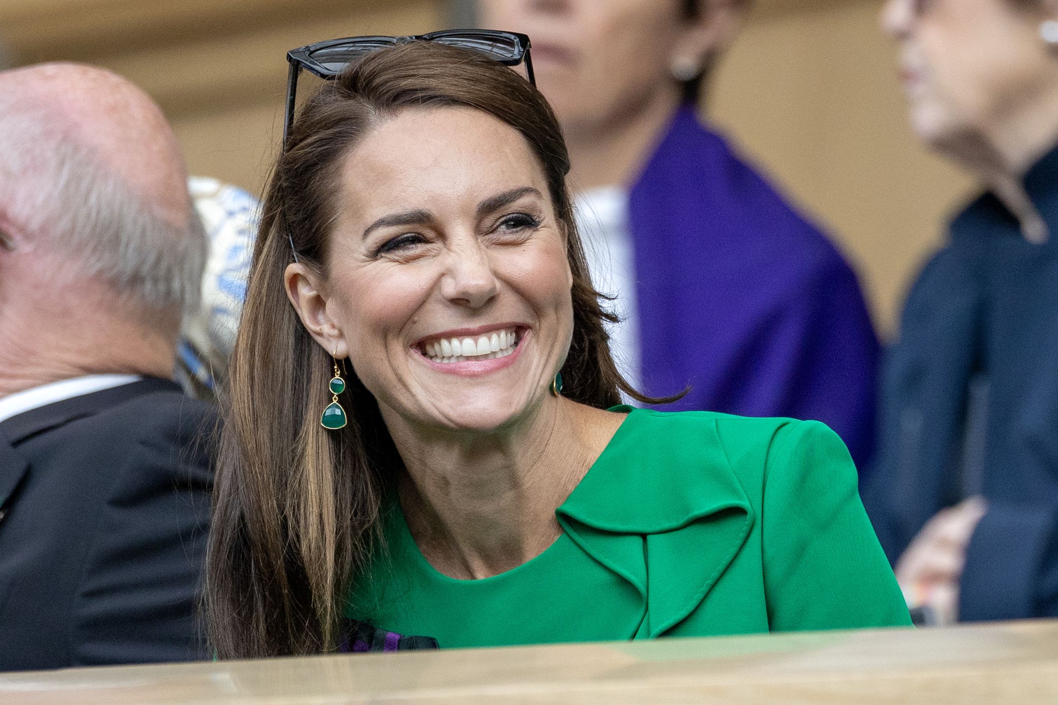 Kate Middleton kilka tygodni temu