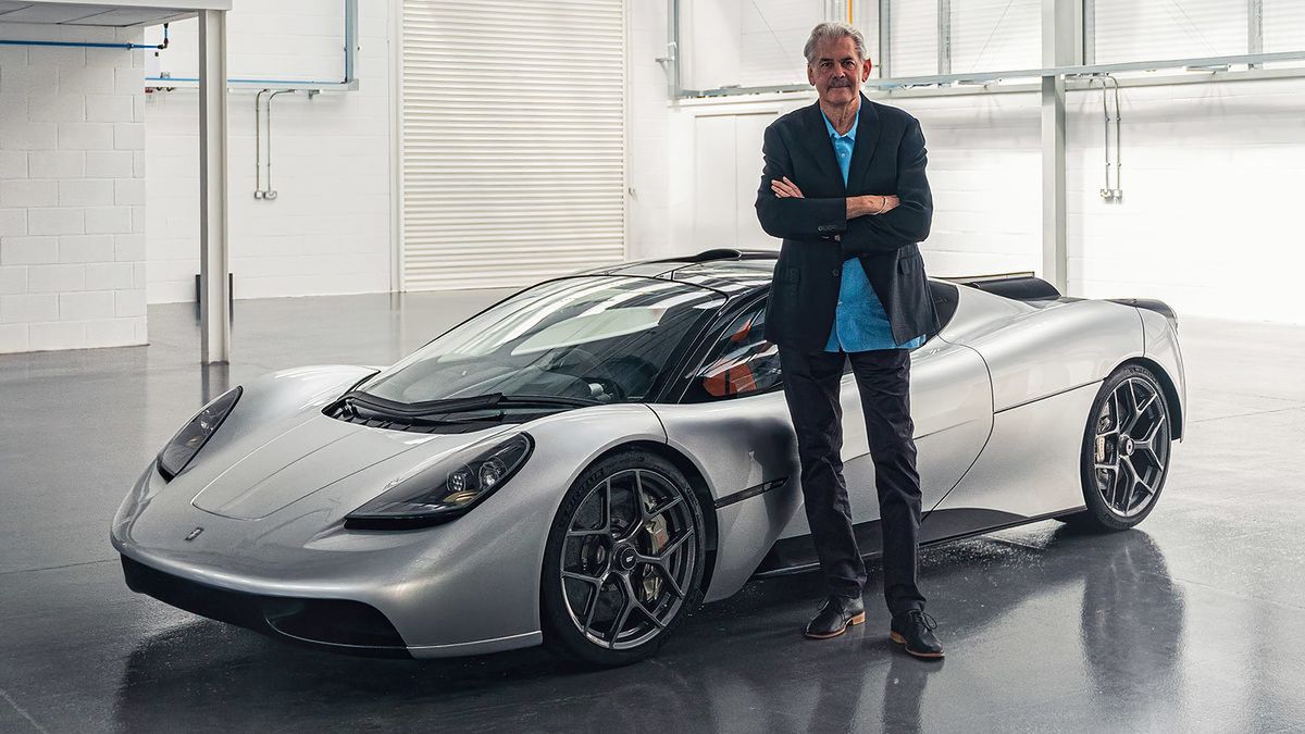 Gordon Murray zrobił McLarena F1 i GMA T50. Teraz zapowiada elektrycznego SUV-a