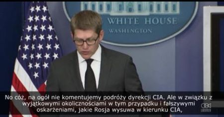 Biały Dom potwierdza wizytę szefa CIA na Ukrainie