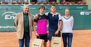 Emocjonujący finał preeliminacji Enea Poznań Open. Dwóch młodych tenisistów z "dzikimi kartami"