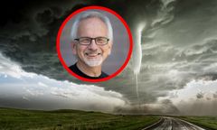 Znalazł się zbyt blisko wiru. Tornado nagle zmieniło kierunek