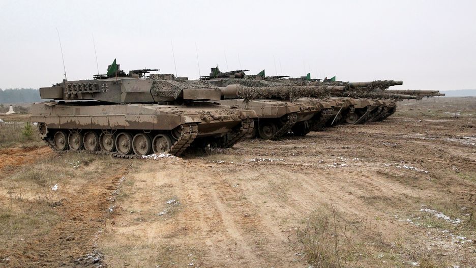 Nieoficjalnie: niemieckie czołgi Leopard 2A6 dla Ukrainy