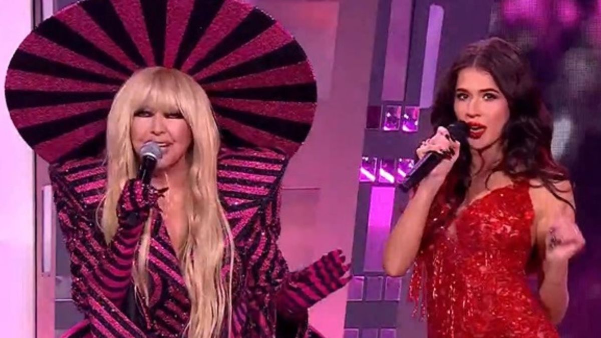 Maryla Rodowicz i Roxie Węgiel  podczas sylwestra 