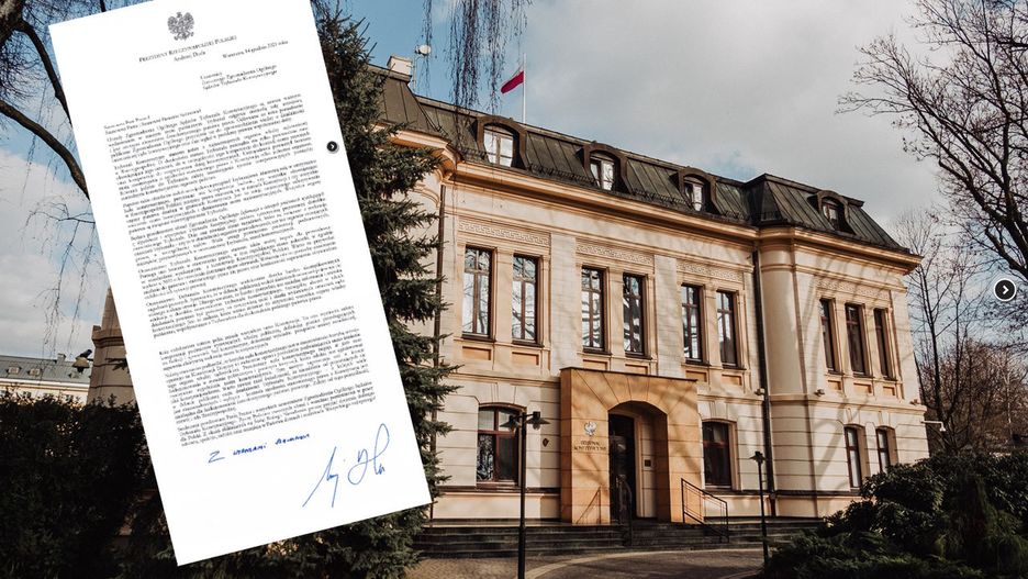 Andrzej Duda napisał list do sędziów TK 