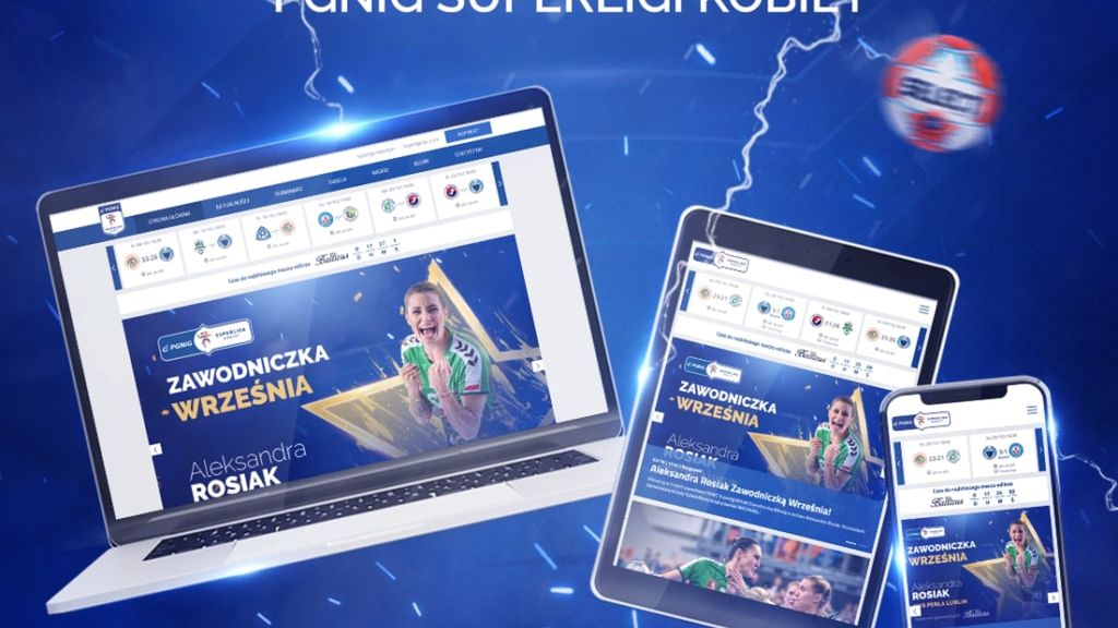 15 października PGNiG Superliga Kobiet wystartowała z nową stroną internetową