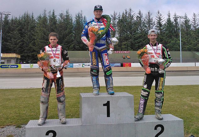 Podium turnieju w Elgane