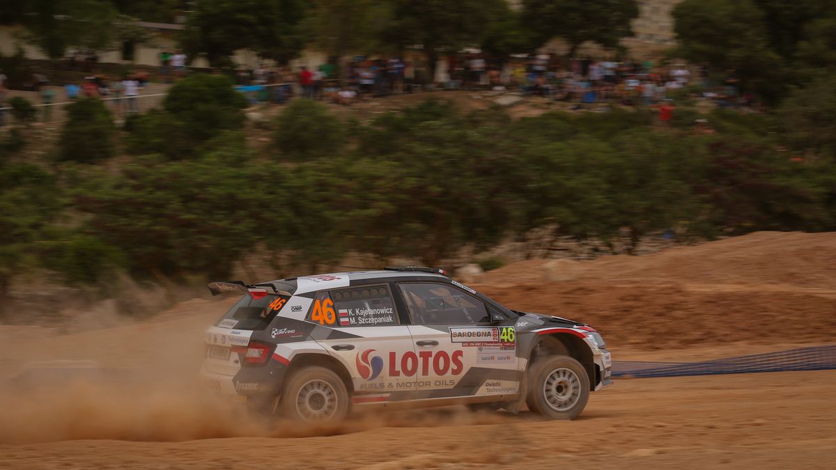 Materiały prasowe / Na zdjęciu: Kajetan Kajetanowicz na trasie rajdu