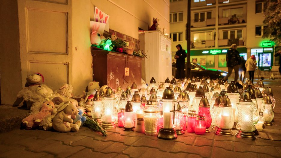 "Straszna tragedia". Mieszkańcy żegnają 5-letniego Maurycego