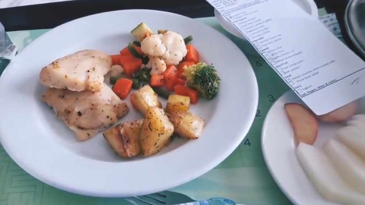 Jedzenie w szpitalu w Omanie - Pyszności