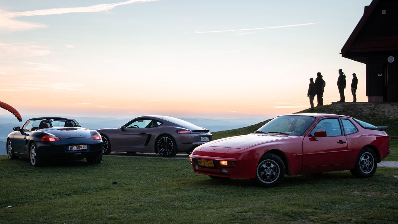 Porsche 944, 986 Boxster S i 718 Cayman GTS