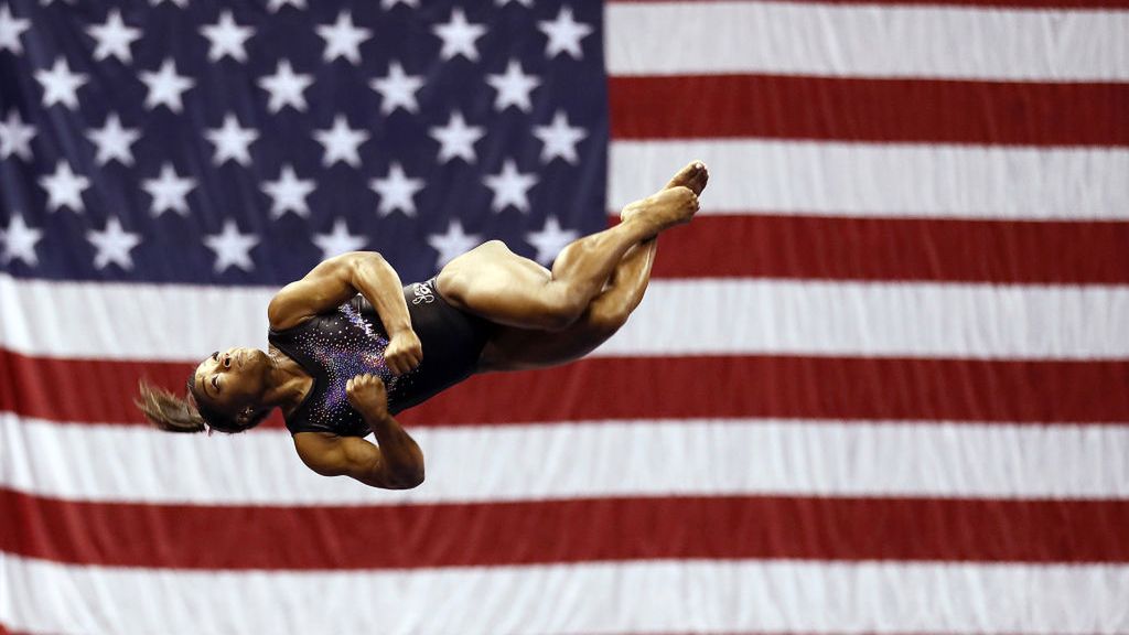 Zdjęcie okładkowe artykułu: Getty Images / Jamie Squire / Na zdjęciu: Simone Biles podczas mistrzostw USA 2019