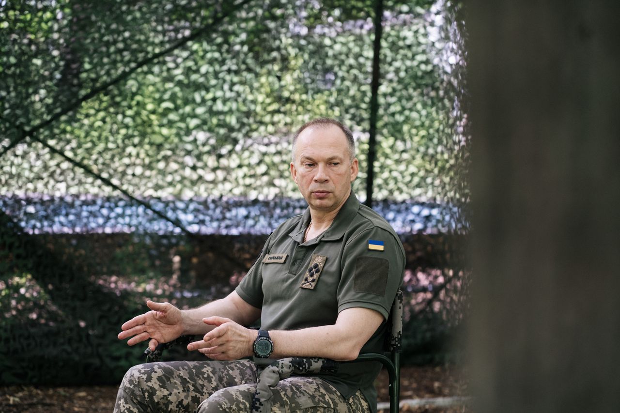 Gen. Ołeksandr Syrski personally leads the offensive (Anastasia Vlasova for The Washington Post via Getty Images)