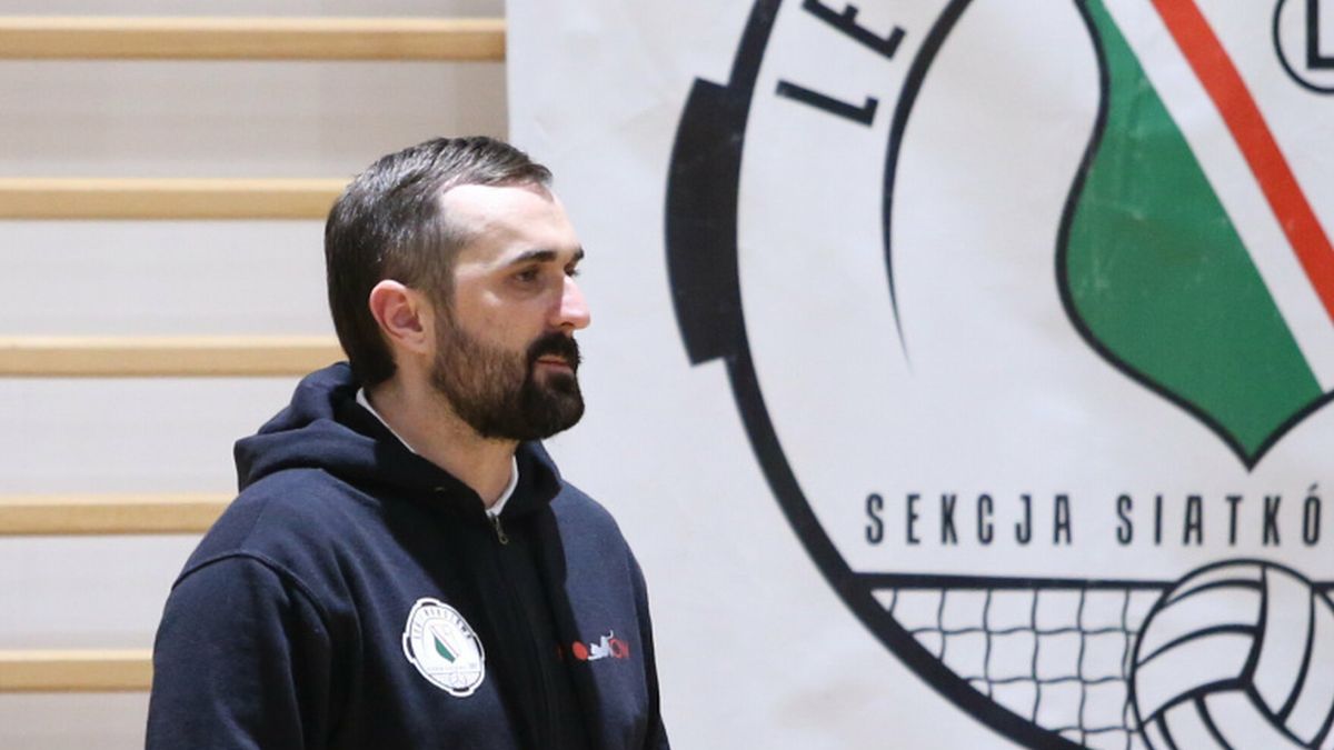 Materiały prasowe / Anna Klepaczko/Tauron 1. liga / Na zdjęciu: Piotr Mielnik