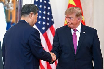 Spojrzał na mowę ciała. Trump był inny niż zwykle