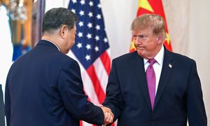 Spojrzał na mowę ciała. Trump był inny niż zwykle