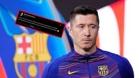 Eksperci ironicznie o Lewandowskim. "No widać jak Barca bardzo chce Roberta"