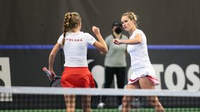 Puchar Billie Jean King: Magdalena Fręch / Katarzyna Kawa - Carolina Alves / Luisa Stefani 2:1 (galeria) 