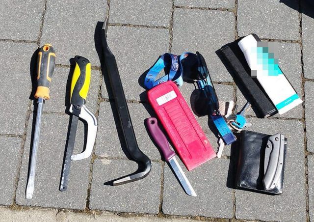 fot. Policja Lublin. Włamywał się do mieszkań w Kalinowszczyźnie i Czechowie