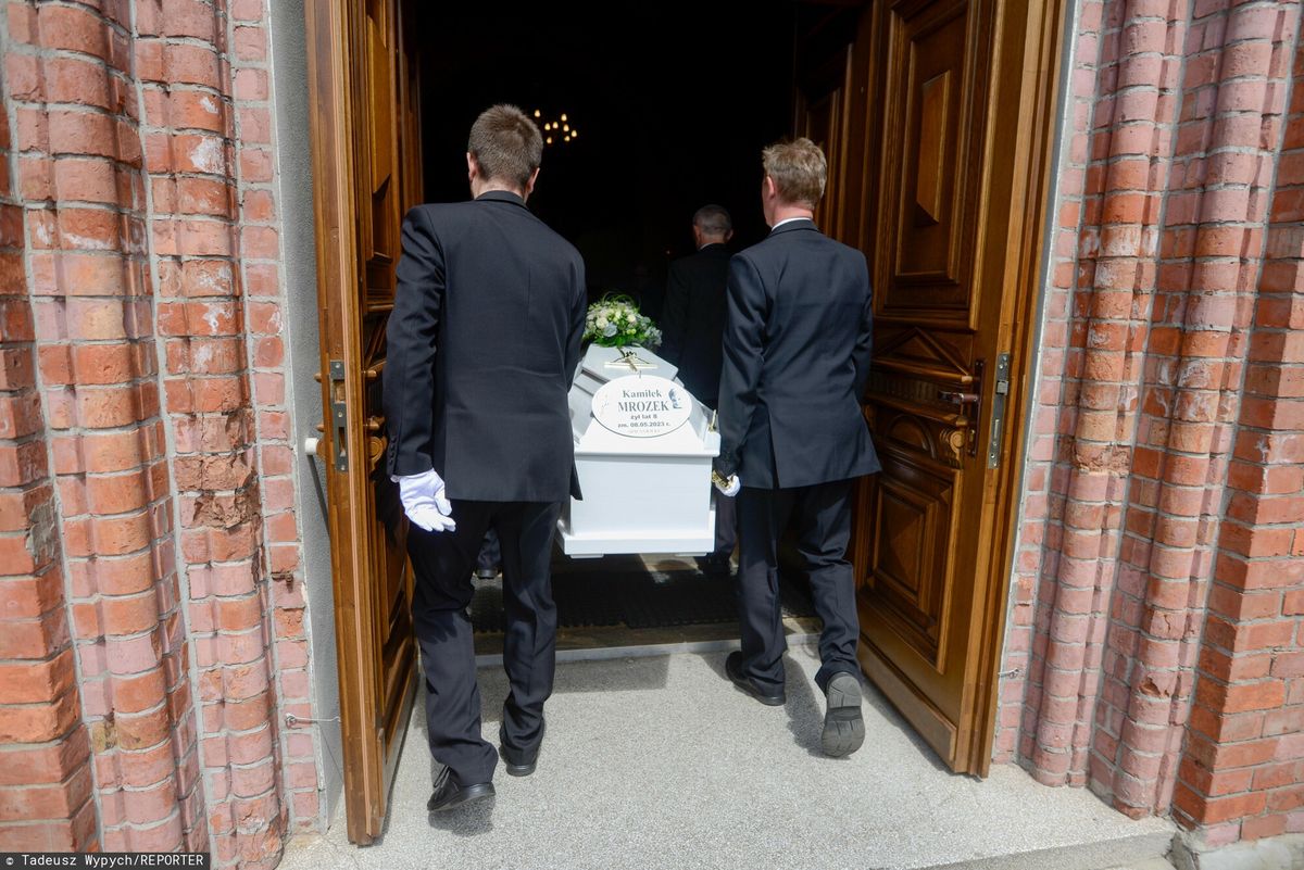Pogrzeb 8-letniego Kamila z Częstochowy