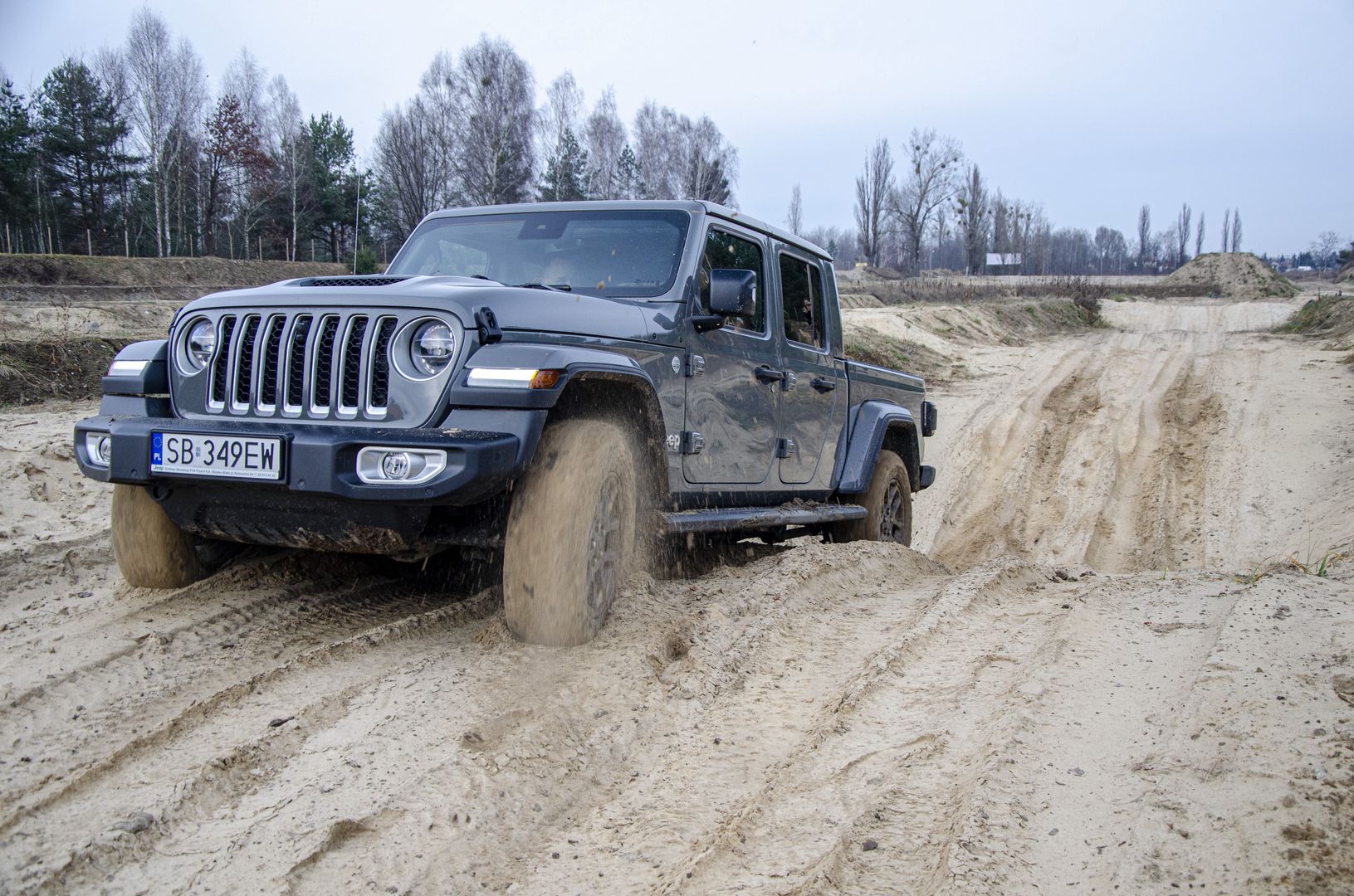 Jeep Gladiator na Poligonie4x4