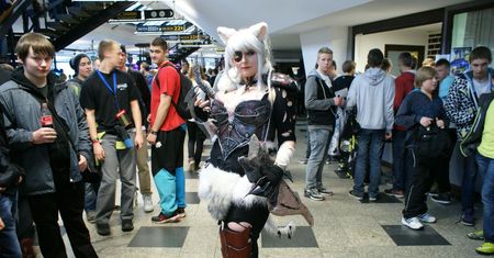 [IEM2014] Futra, farbowane włosy i miecze ze styropianu