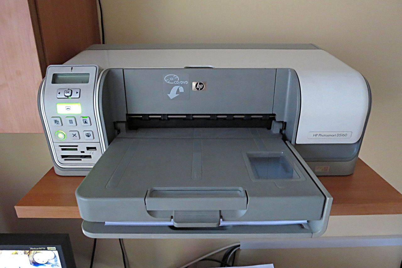 Naprawa drukarki atramentowej HP D5160 — czy leci z nami sprzęgło?