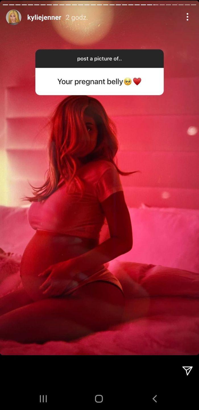 Kylie Jenner - zdjęcie opublikowane na prośbę internautów