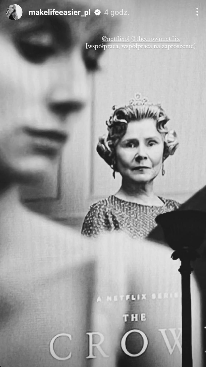 Kasia Tusk na premierze The Crown