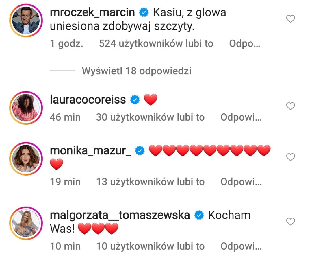 Gwiazdy gratulują Kasi Cichopek