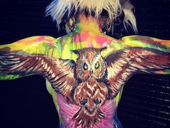 Mistrzyni w dziedzinie bodypaintingu