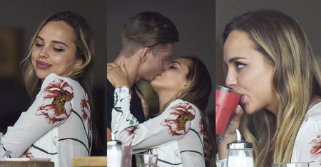 Całuśna Weronika Bielik wymienia czułości z ukochanym na oczach paparazzi (ZDJĘCIA)