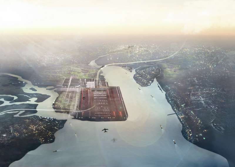 Thames Hub - projekt największego centrum transportowego na świecie 3