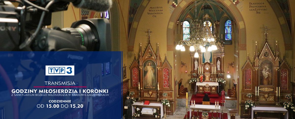 TVP3 wróciła na antenę. Wróciła także Koronka do Miłosierdzia Bożego ...