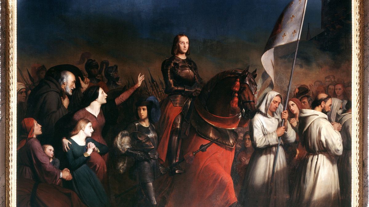 Joanna d'Arc została spalona na stosie 30 maja 1431 r. w Rouen