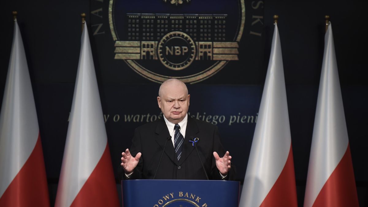 Na zdjęciu prezes NBP prof. Adam Glapiński