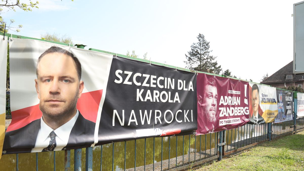 Wybory prezydenckie 2025
22.04.2025 Szczecin , al. Wojska Polskiego . Basen przeciwpozarowy na skrzyzowaniu z ul. Zaleskiego . Banery wyborcze kandydatow w wyborach 2025 na prezydenta RP . Nawrocki .
Fot. Cezary Aszkielowicz / Agencja Wyborcza.pl
Fot. Cezary Aszkielowicz / Agencja Wyborcza.pl
polityka, wybory prezydenckie 2025, baner, banery, kampania wyborcza, szczecin