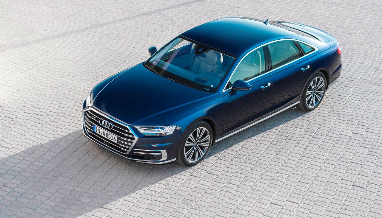 Audi A8 - techniczny majstersztyk, ale w plebiscycie porażka. Dopiero szóste miejsce ze 169 punktami.