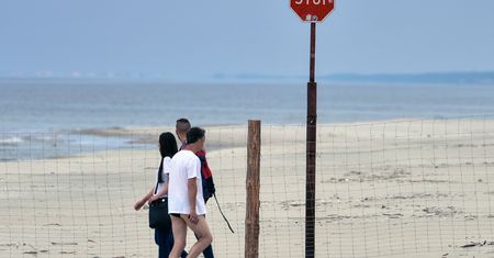 Była na plaży przy granicy z Rosją. Mówi, kogo tam spotkała