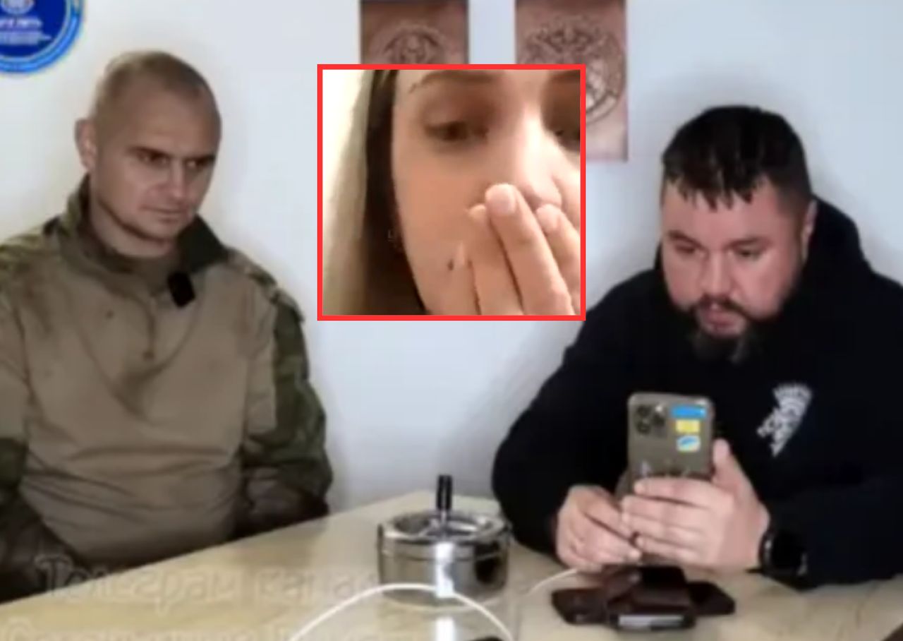 A Ukrainian spoke with a Russian woman. That's how he explained the situation to her.