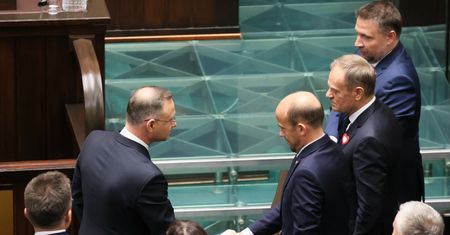 Duda ostrzegał Tuska. Polacy nie wierzą we współpracę