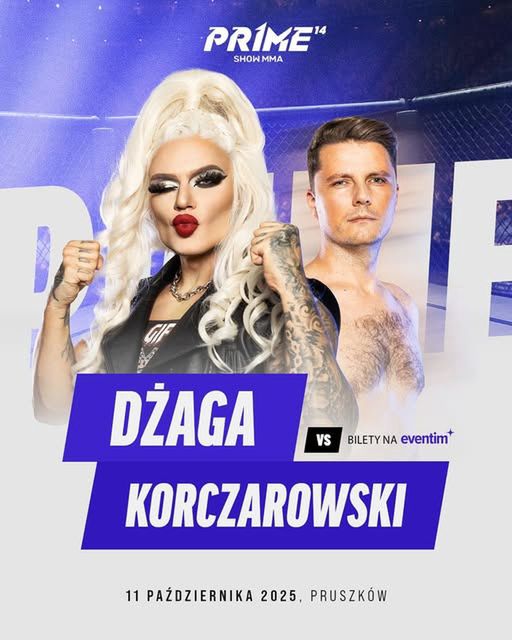 Piotr Korczarowski zawalczy w oktagonie z Dżagą
