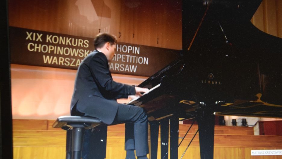 Mateusz Krzyżowski na XIX Konkursie Chopinowskim
