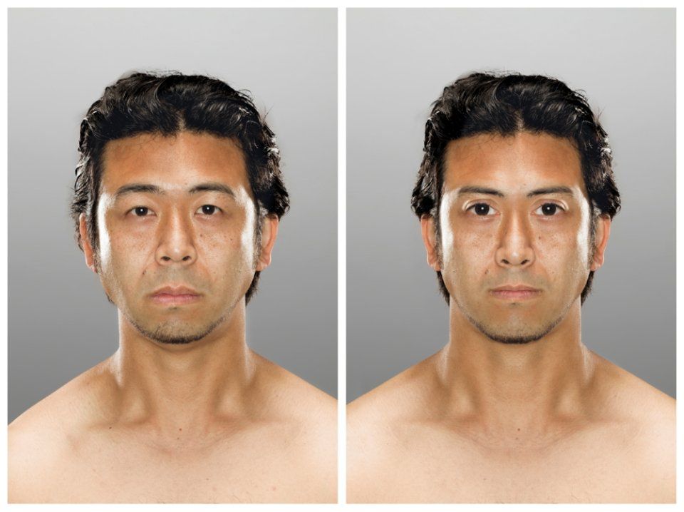 Fotograf zmierzył fale mózgu modeli, aby stworzyć portret idealny 4