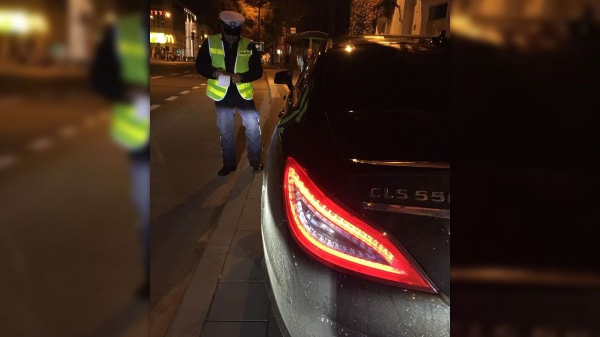Kierowca mercedesa uzbierał 26 punktów karnych i stracił prawo jazdy