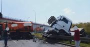 Kraków. Wypadek na S7. Zginął kierowca zamiatarki