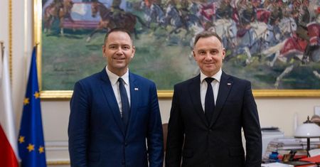Kandydat na prezydenta u prezydenta Polski. "Chodziło o przecięcie spekulacji"
